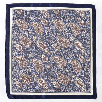 Silk Square Scarf for Women Summer Head Wrap - Smarsty