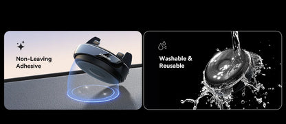Car Phone Mount Dashboard One Handed Operation 360 Rotation - Smarsty