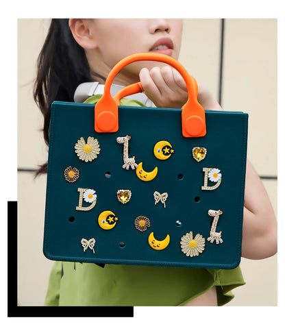 EVA Shoulder Tote Bag Waterproof For Women Beach Storage - Smarsty