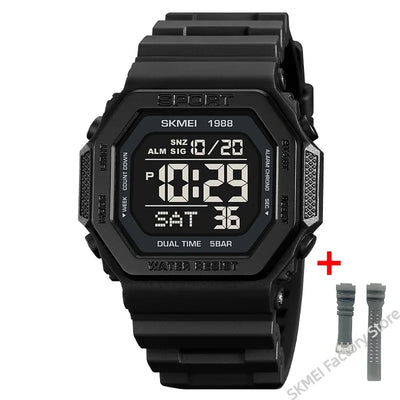 SKMEI Military Countdown Chrono Watch for Men - Smarsty