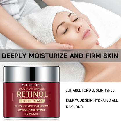 Retinol Firming Cream for Brightening and Moisturizing Skin - Smarsty