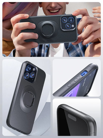 Smarsty iPhone Shockproof Case With Quad Style Bike Mount Locking -