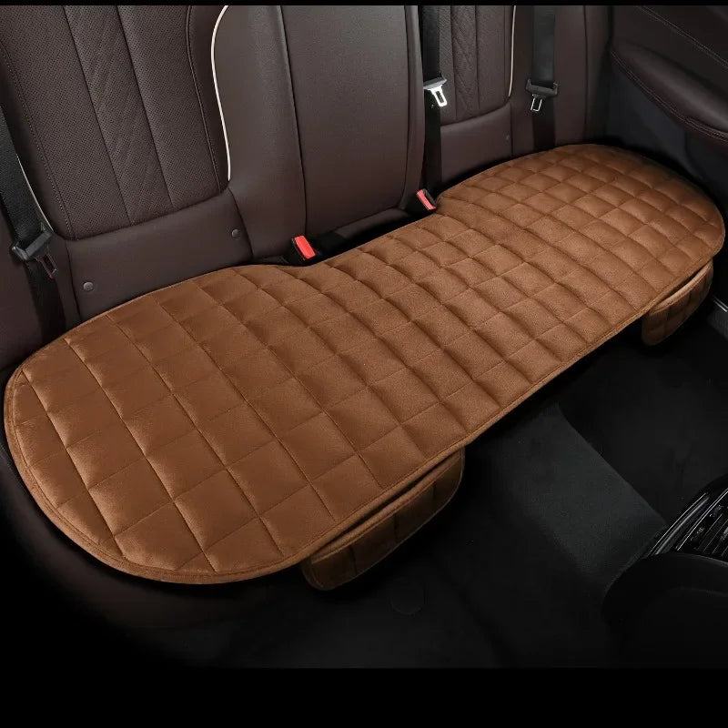 Car Seat Cover Keep Warm Non Slip Flocking Universal Fit - Smarsty