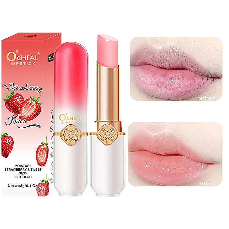 O'CHEAL Color Changing Lip Balm Moisturizing And Waterproof - Smarsty