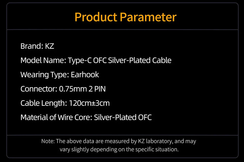 KZ Silver Plated Upgrade Cable for Earphones - Smarsty