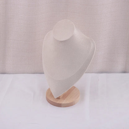 Velvet Jewelry Display Stand for Necklaces and Pendants - Smarsty