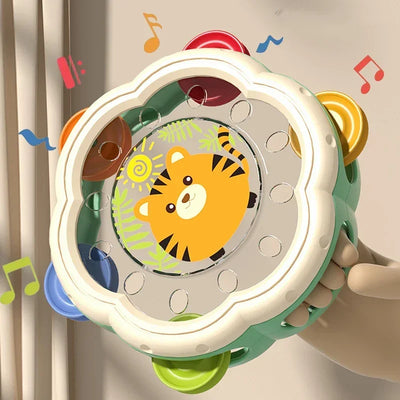 Baby Musical Instruments Drum Toys Montessori Learning Toys for Toddlers 1-3 Baby Early Hand Development Interactive Music Toys - Smarsty