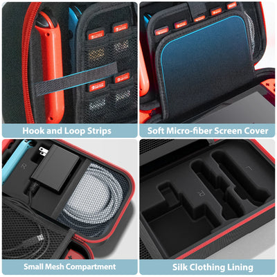 OIVO Large Storage Bag for Nintendo Switch Protection - Smarsty