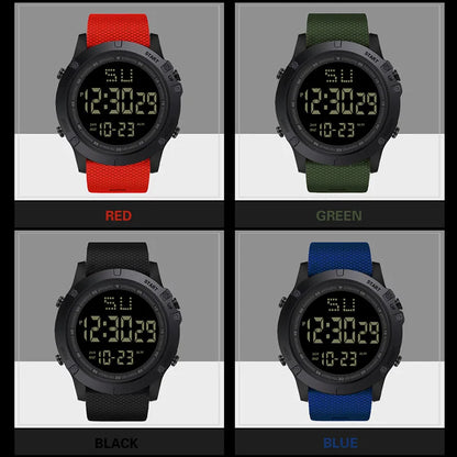Men's Waterproof Sports Watch with LED Display and Stopwatch - Smarsty