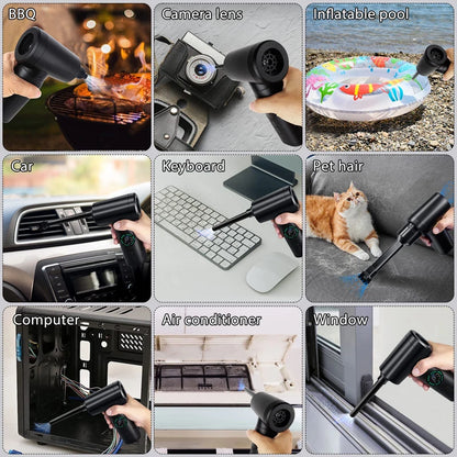 Cordless Air Duster Vacuum Cleaner Portable 7500mAh