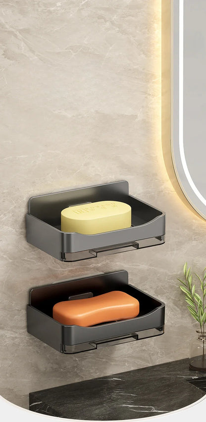 Wall Mounted Soap Holder with Double Drainage Design - Smarsty