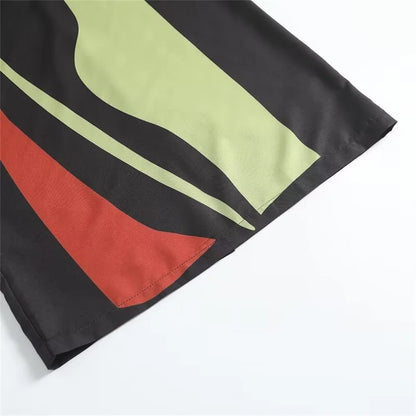 Sexy Strapless Backless Printed Long Dress Women Fashion Sleeveless Off Shoulder Vestidos 2024 Summer Lady Party Evening Robes - Smarsty