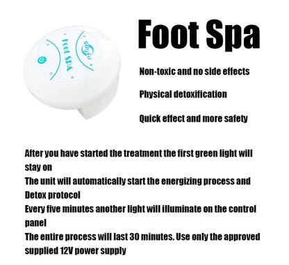 Detox Ion Foot Spa Massager for Ultimate Relaxation - Smarsty