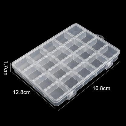 Clear Plastic Jewelry Organizer Box for Easy Storage - Smarsty