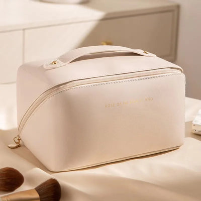 Large Capacity Travel Cosmetic Case With Portable Design - Smarsty