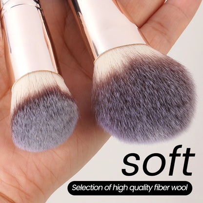 Maange 7 Piece Makeup Brush Set for Flawless Application - Smarsty