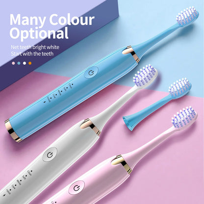 Rechargeable Sonic Toothbrush with Whitening and Deep Cleaning功能 - Smarsty