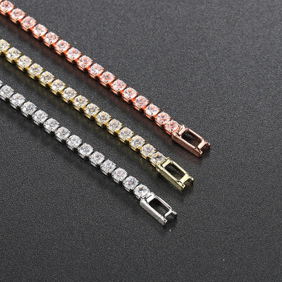 Zirconia Tennis Bracelet for Women Elegant Wedding Jewelry - Smarsty