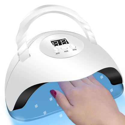 Professional Gel Nail Polish Kit with UV LED Dryer - Smarsty