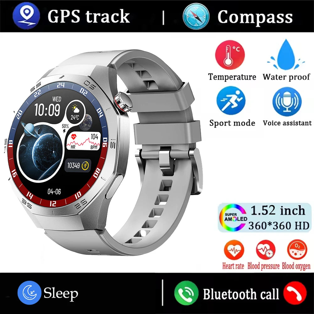 Huawei GT5 Pro Smart Watch with AMOLED Display and GPS - Smarsty