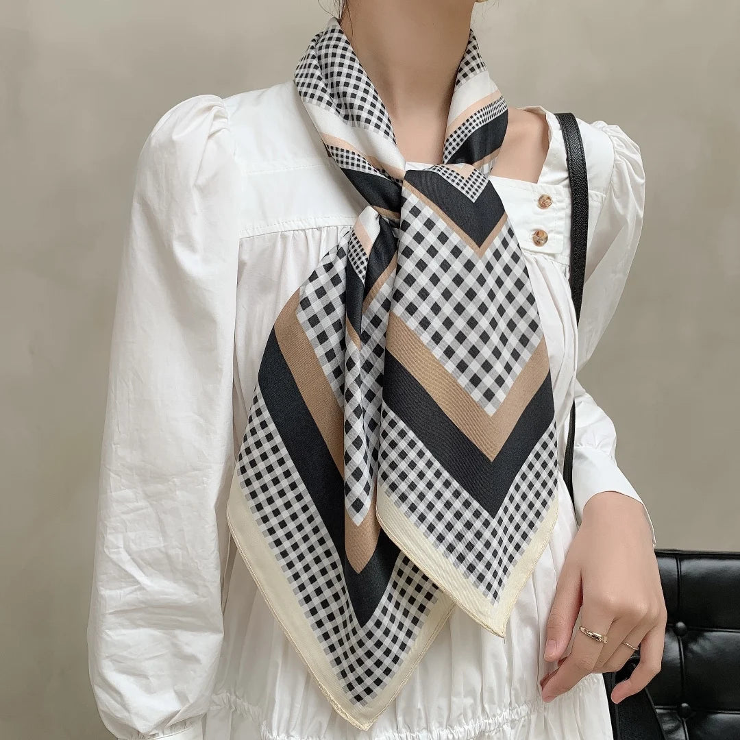 Luxury Women's Spring Scarf Soft Polyester Shawl - Smarsty