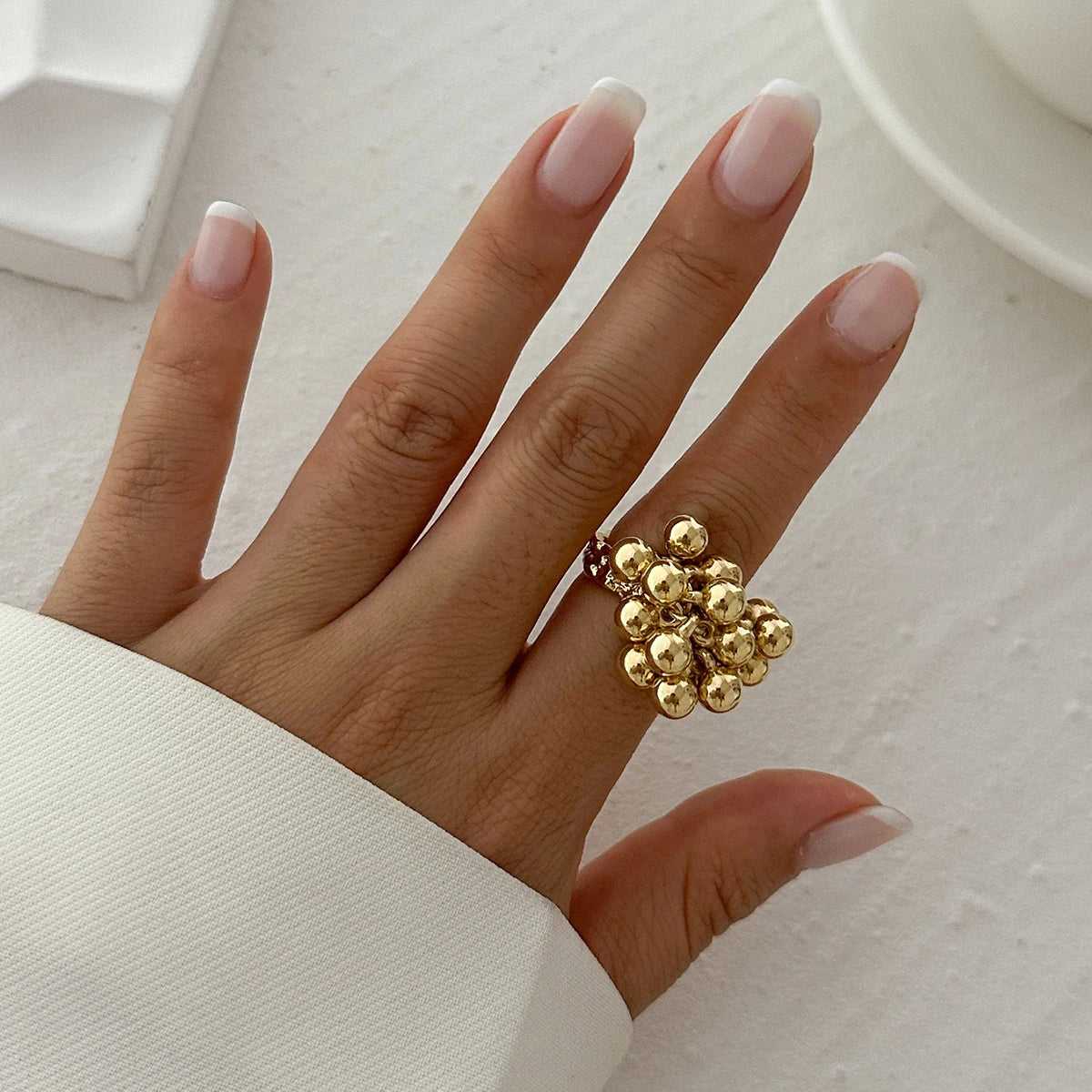 Creative Metal Open Finger Ring for Couples - Smarsty
