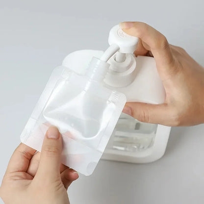 Travel Size Leak Proof Squeeze Pouches for Cosmetics - Smarsty