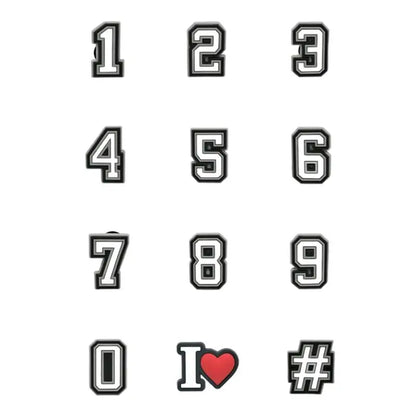 Letter Shoe Charms Decorations for Crocs 1pcs Alphabet Pins Boys Girls Kids Jeans Women Charm Xmas Gifts Favors Shoe Accessories