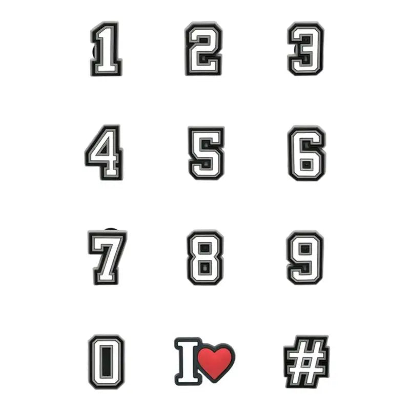 Letter Shoe Charms Decorations for Crocs 1pcs Alphabet Pins Boys Girls Kids Jeans Women Charm Xmas Gifts Favors Shoe Accessories