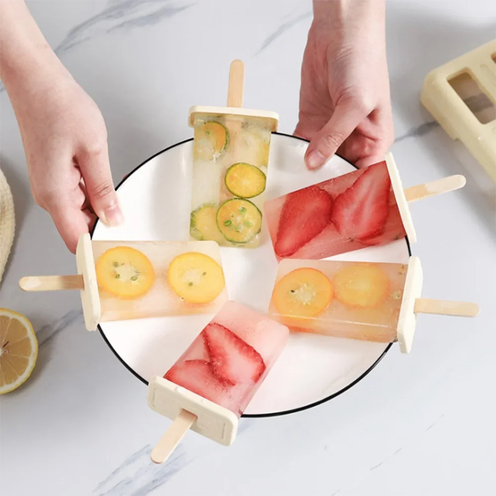 Homemade Ice Cream Popsicle Mold Set for Summer Fun - Smarsty