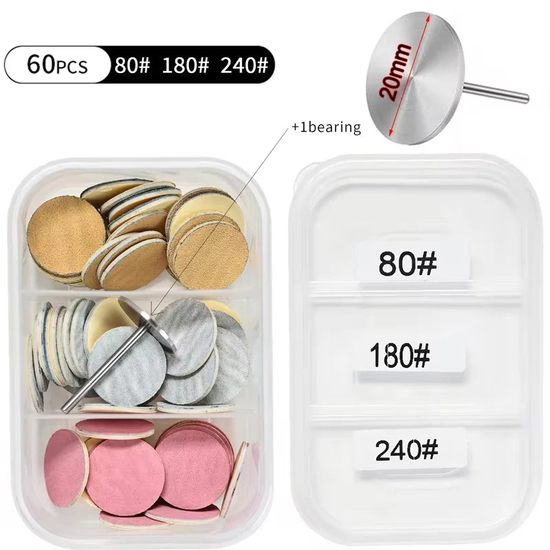 Replaceable Sanding Paper Pedicure Kit for Smooth Feet - Smarsty