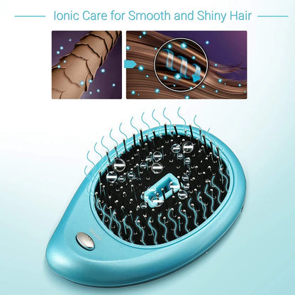 Portable Negative Ion Massage Comb for Scalp Relaxation - Smarsty