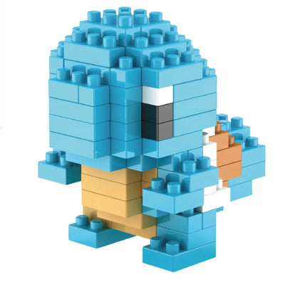 DIY Pokemon Blocks Small Cartoon Mini Building Block Pikachu Charizard Eevee Mewtwo Anime Assemble Action Model Dolls Toys by Smarsty