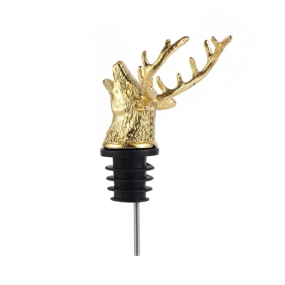 Deer Head Wine Pourer Stopper for Easy Aeration - Smarsty