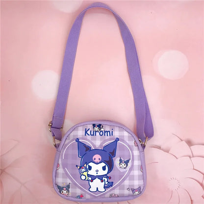 Hello Kitty Crossbody Bag For Girls Cute Cartoon Style - Smarsty