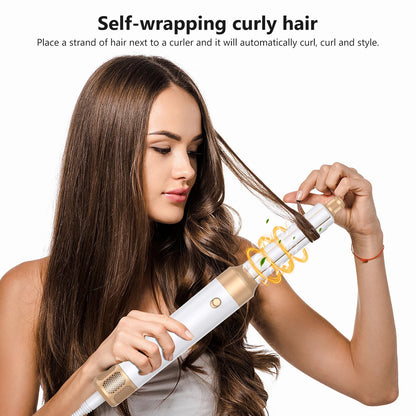 High Speed 7 In 1 Hair Dryer Brush with Diffuser - Smarsty