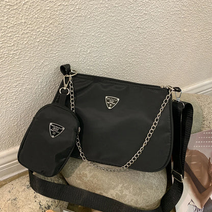 Nylon Crossbody Bag For Women Portable Casual Style - Smarsty
