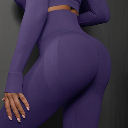 High Waist Yoga Leggings Women Seamless Push Up Sport Leggings Fitness Running Hip Lift Yoga Pants Highly Elastic Gym leggings - Smarsty