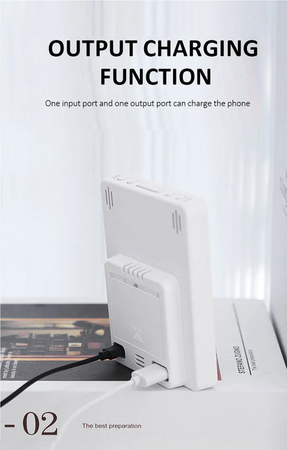 Multifunctional Large Screen Digital Alarm Clock with Humidity Display - Smarsty