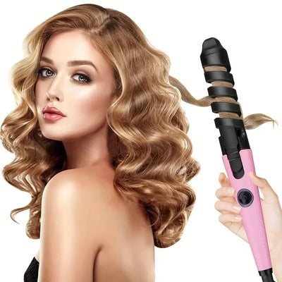 Automatic Curling Iron,Hair Straightener And Curling 2 In 1,New Self Curling Iron, Hair Styling,Perfect Holiday Gift For Women - Smarsty