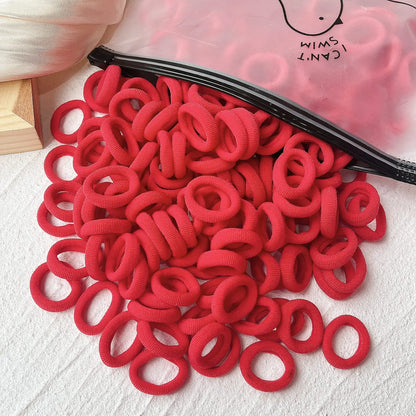 Kids Colorful Elastic Hair Bands Soft Non Slip Scrunchies - Smarsty
