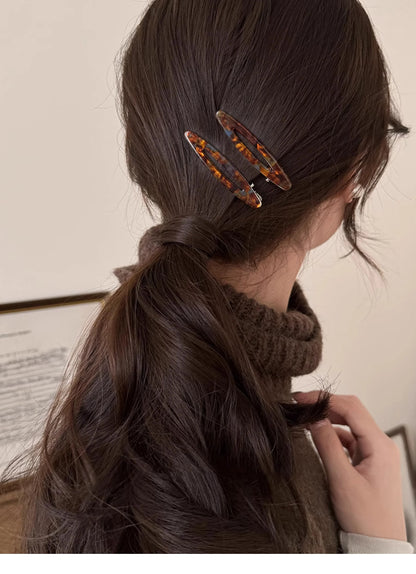 Colorful Acetate Hair Clips Set for Stylish Women - Smarsty