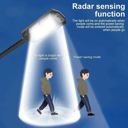 15000LM Solar Motion Sensor Light for Outdoor Use - Smarsty