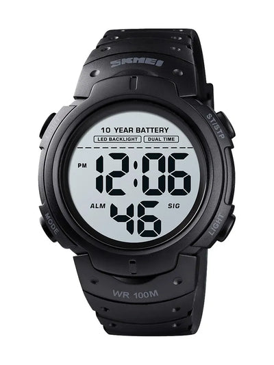 Waterproof Digital Sport Watch with 10 Year Battery Life - Smarsty