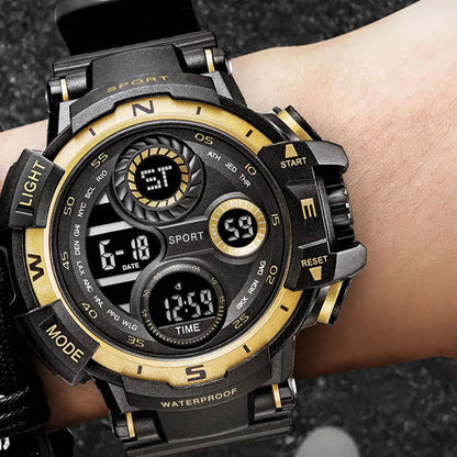 YIKAZE Waterproof Digital Sports Watch for Men - Smarsty