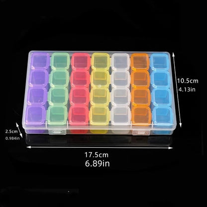 Clear Travel Jewelry Organizer with Adjustable Compartments - Smarsty