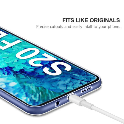 Ultra Slim Silicone Galaxy Case With Anti Scratch Guard - Smarsty