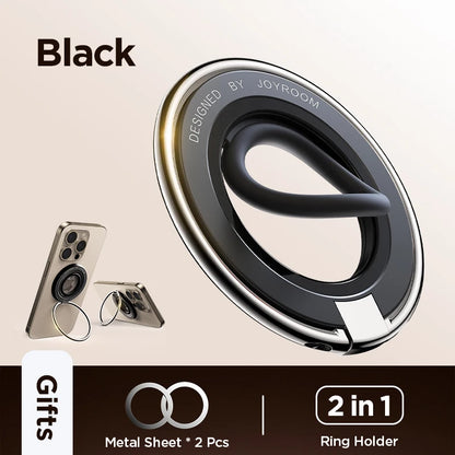 Magnetic Ring Phone Holder With Silicone Kickstand - Smarsty