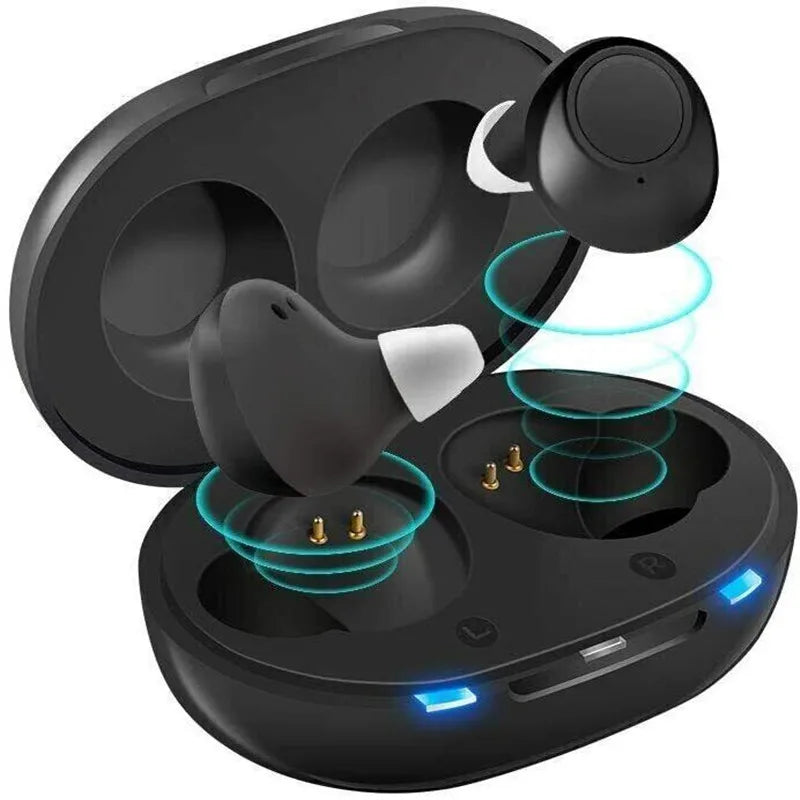 Rechargeable Hearing Aids with Adjustable Sound Amplifier - Smarsty
