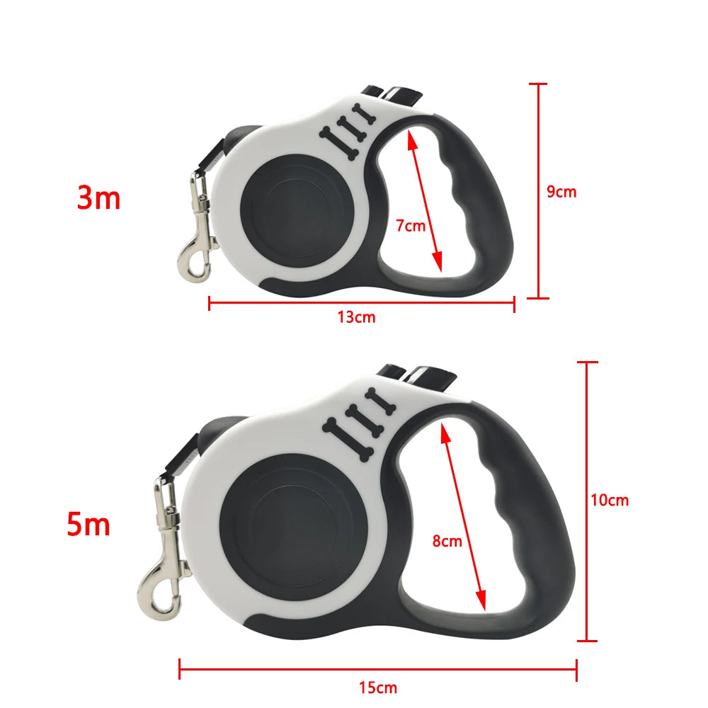 Durable Retractable Dog Leash for All Breeds - Smarsty